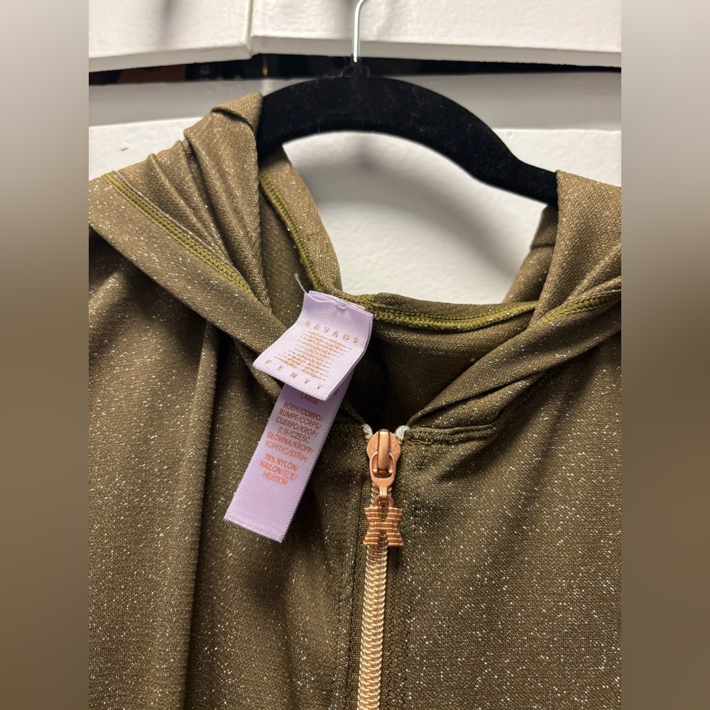 SAVAGE X FENTY SLEEP & SHINE HOODED ONESIE SIZE L - Picture 5 of 11